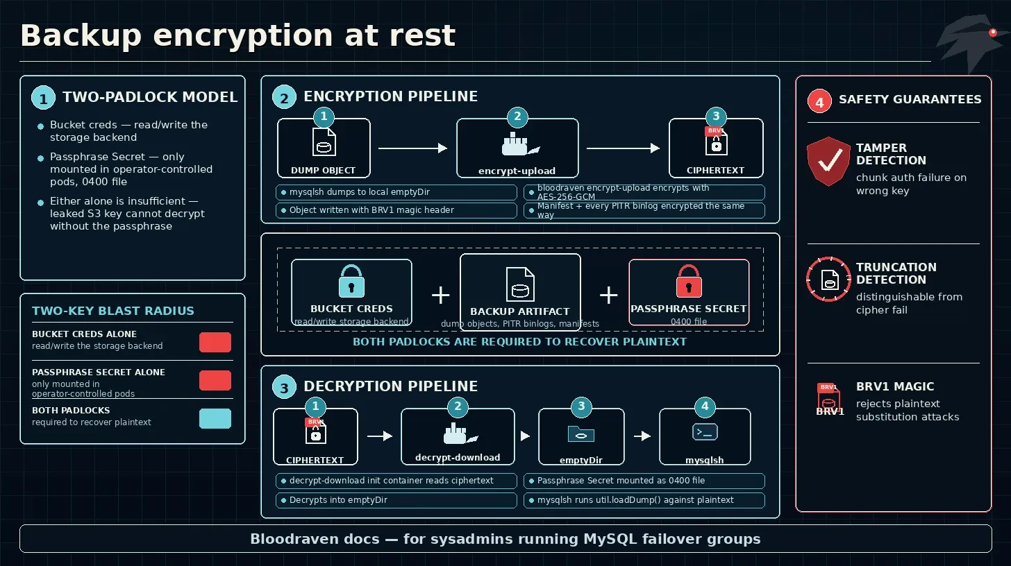 backup encryption infographic