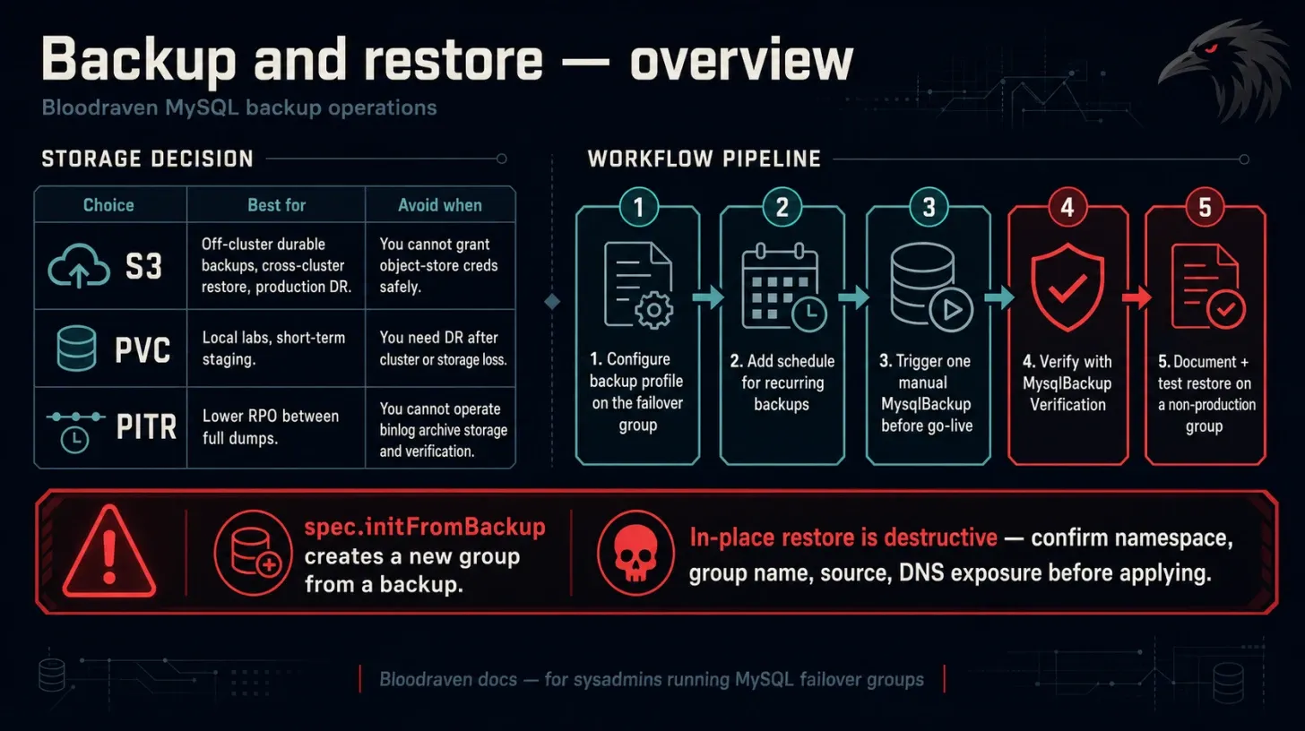 backup overview infographic