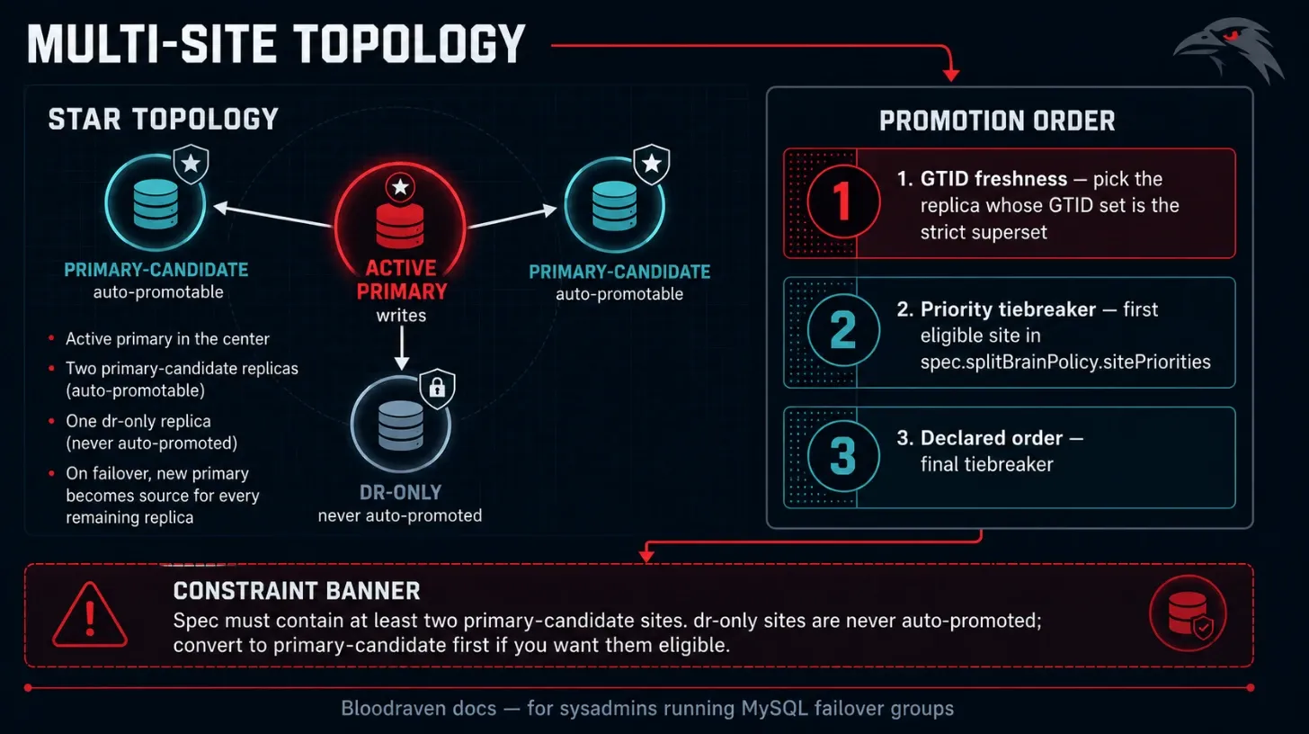 multi site infographic