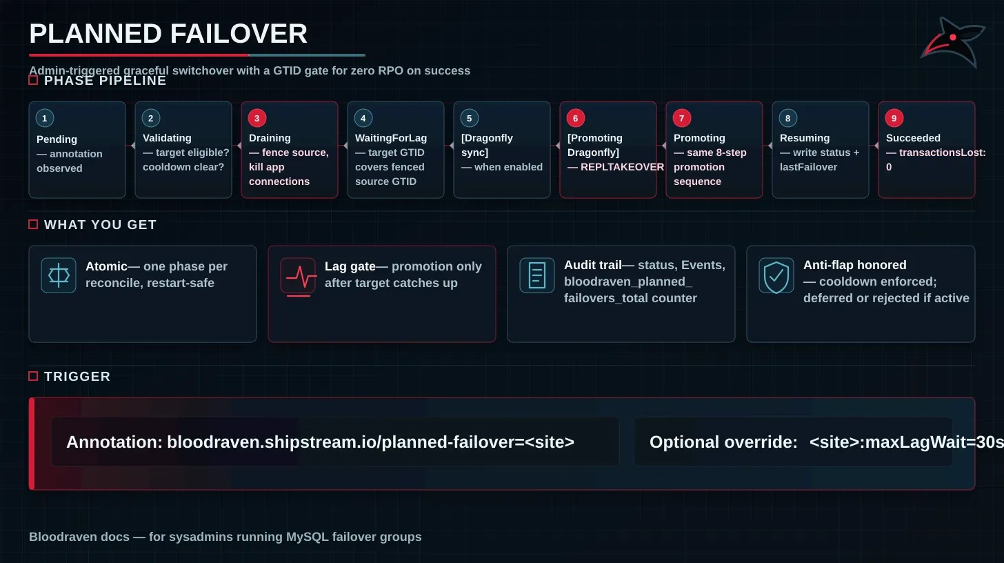 planned failover infographic